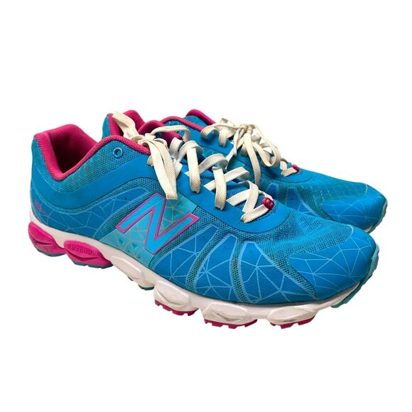 New Balance 890 Womens Blue and Pink Size 7 - Picture 1 of 7